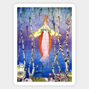 The Lady of the Lake - Thomas Mackenzie Sticker